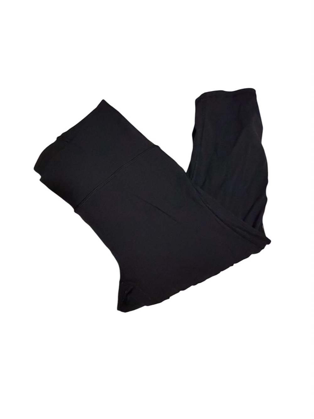 lululemon athletica black train times crop leggings size 10